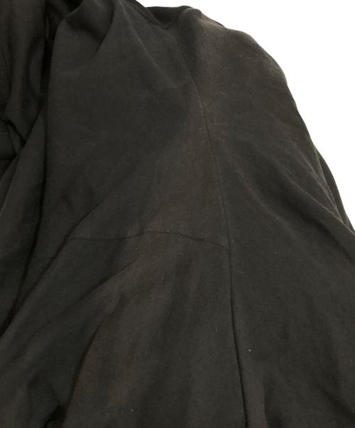 GROUND Y（グラウンドワイ）GROUND Y (グラウンドワイ) オーバーサイズ変形ジップパーカー ブラック サイズ:34の古着・服飾アイテム