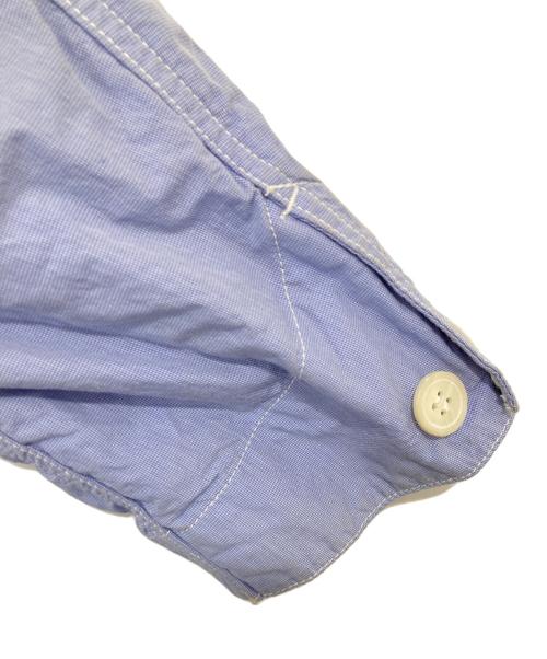 COMME des GARCONS HOMME（コムデギャルソン オム）COMME des GARCONS HOMME (コムデギャルソン オム) ステッチ デザイン コットン 3B ジャケット　HC-J033 スカイブルー サイズ:XSの古着・服飾アイテム