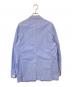 COMME des GARCONS HOMME (コムデギャルソン オム) ステッチ デザイン コットン 3B ジャケット　HC-J033 スカイブルー サイズ:XS：14000円
