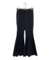 MAISON SPECIAL（メゾンスペシャル）の古着「Super Flare Stretch Pants」｜ブラック