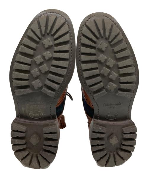 JOSEPH CHEANEY（ジョセフチーニー）JOSEPH CHEANEY (ジョセフチーニー) BEAMS (ビームス) ギリーシューズ ブラウン サイズ:6の古着・服飾アイテム