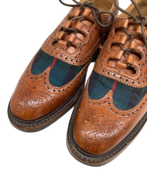 JOSEPH CHEANEY（ジョセフチーニー）JOSEPH CHEANEY (ジョセフチーニー) BEAMS (ビームス) ギリーシューズ ブラウン サイズ:6の古着・服飾アイテム