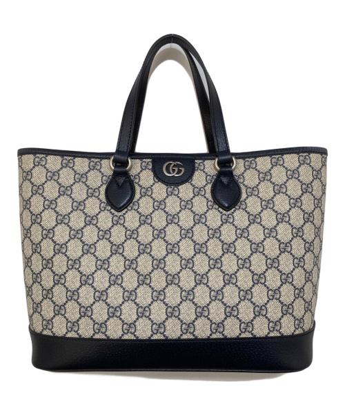 GUCCI（グッチ）GUCCI (グッチ) 2wayトートバッグ ベージュの古着・服飾アイテム