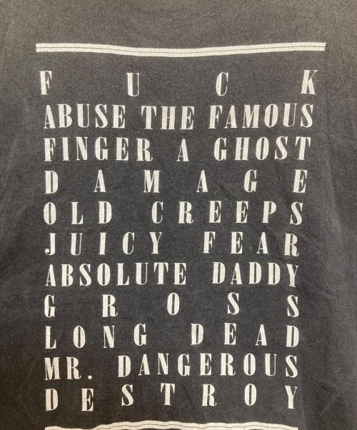 SAINT MICHAEL（セントマイケル）SAINT MICHAEL (セントマイケル) LS TEE TEMPEST ブラック サイズ:Lの古着・服飾アイテム