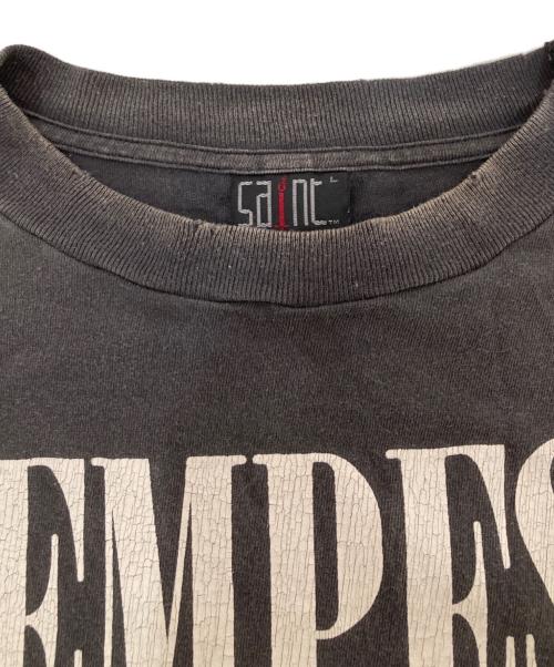 SAINT MICHAEL（セントマイケル）SAINT MICHAEL (セントマイケル) LS TEE TEMPEST ブラック サイズ:Lの古着・服飾アイテム