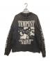 SAINT MICHAEL（セントマイケル）の古着「LS TEE TEMPEST」｜ブラック