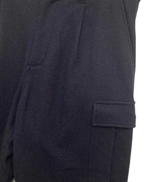 SOPHNET.（ソフネット）SOPHNET. (ソフネット) HARD MELTON 1TUCK TAPERED CARGO PANTS（ハードメルトン1タックテーパードカードパンツ） SOPH-242011 ネイビー サイズ:XLの古着・服飾アイテム