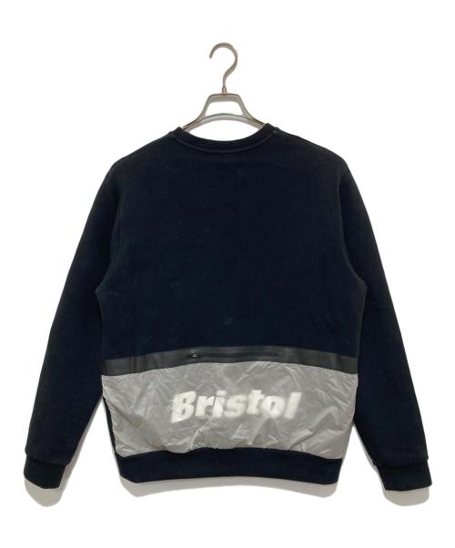 F.C.R.B.（エフシーレアルブリストル）F.C.R.B. (エフシーレアルブリストル) TOKYO 23 TECH SWEAT CREWNECK ブラック サイズ:XLの古着・服飾アイテム