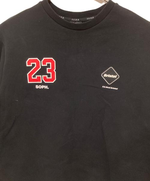 F.C.R.B.（エフシーレアルブリストル）F.C.R.B. (エフシーレアルブリストル) TOKYO 23 TECH SWEAT CREWNECK ブラック サイズ:XLの古着・服飾アイテム