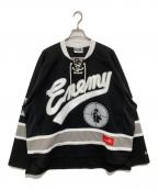 SAINT MICHAEL×PUBLIC ENEMYセントマイケル×パブリック エネミー）の古着「PE GAME SH/ SNT ENEMY」｜ブラック