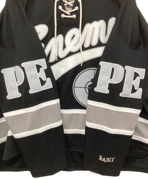 SAINT MICHAEL（セントマイケル）SAINT MICHAEL (セントマイケル) PUBLIC ENEMY (パブリック エネミー) PE GAME SH/ SNT ENEMY ブラック サイズ:OSの古着・服飾アイテム