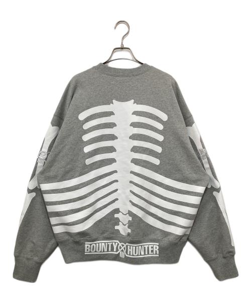BILLIONAIRE BOYS CLUB（ビリオネアボーイズクラブ）BILLIONAIRE BOYS CLUB (ビリオネアボーイズクラブ) BOUNTY HUNTER (バウンティハンター) COTTON SWEATSHIRT グレー サイズ:XLの古着・服飾アイテム
