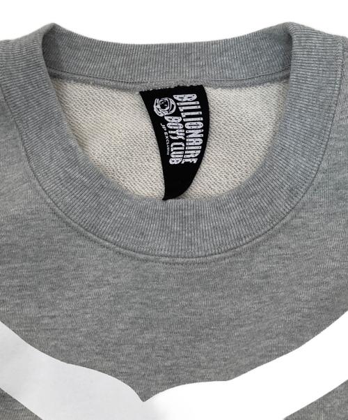 BILLIONAIRE BOYS CLUB（ビリオネアボーイズクラブ）BILLIONAIRE BOYS CLUB (ビリオネアボーイズクラブ) BOUNTY HUNTER (バウンティハンター) COTTON SWEATSHIRT グレー サイズ:XLの古着・服飾アイテム