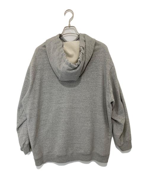 REMI RELIEF（レミレリーフ）REMI RELIEF (レミレリーフ) Cape Sweat Parka（ケープスウェットパーカー） グレー サイズ:Fの古着・服飾アイテム