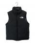 THE NORTH FACE（ザ ノース フェイス）の古着「NV1DQ58A 1996 NOVELTY NUPTSE VEST ノベルティ ヌプシ ベスト リバーシブル」｜ブラック