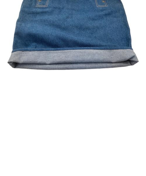 CHANEL（シャネル）CHANEL (シャネル) ココマークボタンデニムスカート インディゴ サイズ:36の古着・服飾アイテム