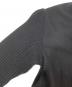 中古・古着 YOHJI YAMAMOTO (ヨウジヤマモト) PLAIN RIB FRONT D CLOTH CARDIGAN　リブカーディガン　F0-K32-183 ブラック サイズ:2：22000円