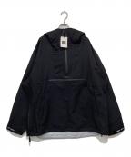 LQQK STUDIOルックスタジオ）の古着「NYLON PULLOVER JACKET」｜ブラック