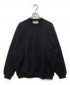 everyoneエブリワン）の古着「スウェットトレーナー」｜ブラック