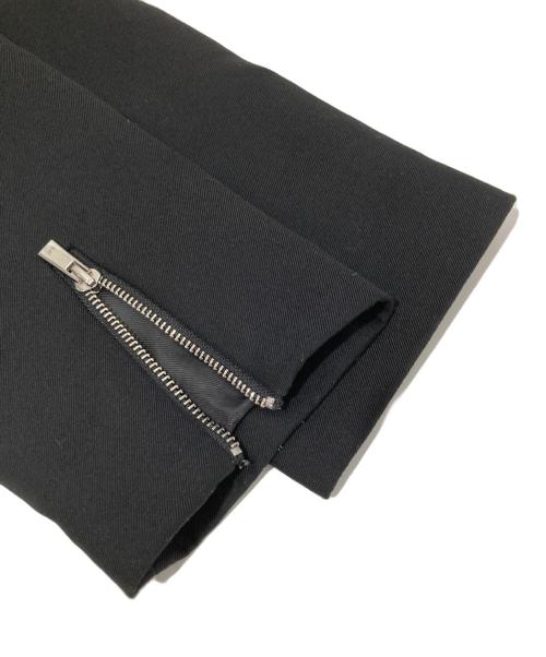 FRKM SCD（エフアールケーエム エスシーディー）FRKM SCD (エフアールケーエム エスシーディー) 変形ジップジャケット ブラック サイズ:Mの古着・服飾アイテム