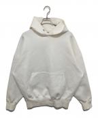 EVERYDAY I LIKE.エヴリデイ アイ ライク）の古着「Deuxieme Classe ドゥーズィエム クラス *Oversized Hoodie 25070500803010 ダンボールジャージー」｜ホワイト