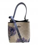 COACHコーチ）の古着「シグネチャー カフェ ファセット」｜ラベンダー