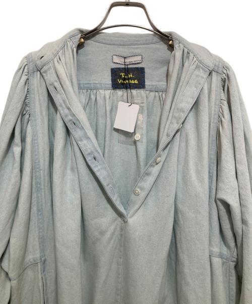 R.H.Vintage（ロンハーマン・ヴィンテージ）R.H.Vintage (ロンハーマン・ヴィンテージ) TEN (テン) Denim Kaftan Dress インディゴ サイズ:-の古着・服飾アイテム
