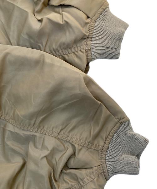 near.nippon(ニアーニッポン)（ニアーニッポン）near.nippon(ニアーニッポン) (ニアーニッポン) ナイロンツイルミリタリーロングコート ブラウン サイズ:記載なしの古着・服飾アイテム