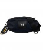 Y-3ワイスリー）の古着「スクエアロゴ ウエストバッグ」｜ブラック