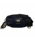 Y-3（ワイスリー）の古着「スクエアロゴ ウエストバッグ」｜ブラック