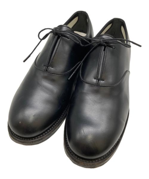 foot the coacher（フットザコーチャー）foot the coacher (フットザコーチャー) シングルアイレット ブラック サイズ:7.5の古着・服飾アイテム