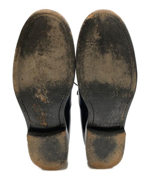 foot the coacher（フットザコーチャー）foot the coacher (フットザコーチャー) シングルアイレット ブラック サイズ:7.5の古着・服飾アイテム