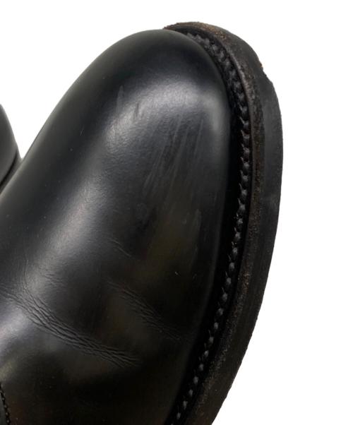 foot the coacher（フットザコーチャー）foot the coacher (フットザコーチャー) シングルアイレット ブラック サイズ:7.5の古着・服飾アイテム