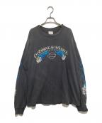 SAINT MICHAELセントマイケル）の古着「LS TEE/BTFL BASTARS」｜ブラック