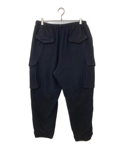 COMOLI（コモリ）COMOLI (コモリ) 縮絨ウール 6Pパンツ 23AW Y03-03011 ブラック サイズ:3の古着・服飾アイテム