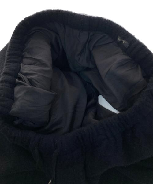 COMOLI（コモリ）COMOLI (コモリ) 縮絨ウール 6Pパンツ 23AW Y03-03011 ブラック サイズ:3の古着・服飾アイテム