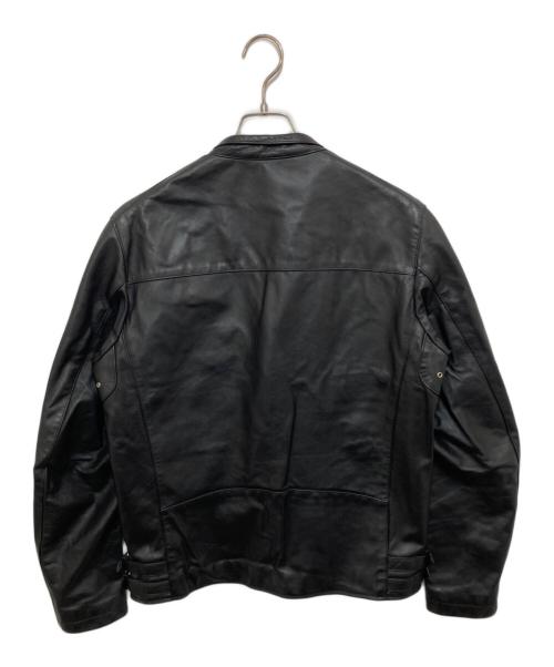 Cinquanta（チンクワンタ）Cinquanta (チンクワンタ) スタンドカラーダブルライダースジャケット ブラック サイズ:48の古着・服飾アイテム