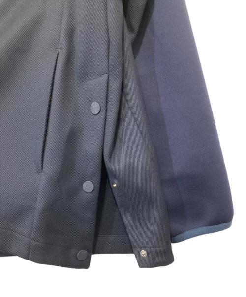 WHITE MOUNTAINEERING（ホワイトマウンテ二アニング）WHITE MOUNTAINEERING (ホワイトマウンテ二アニング) COMBINATION ANORAK　コンビネーションアノラックパーカー　ハーフジップ　WL2273202 ネイビー サイズ:XSの古着・服飾アイテム