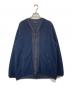 COMME des GARCONS HOMME（コムデギャルソン オム）の古着「ボアミリタリーライニングジャケット　MILITALY LINER JACKET HH-T019」｜ネイビー