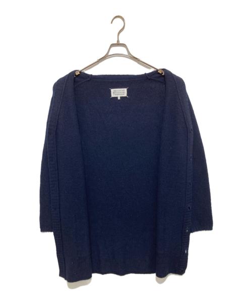 Maison Margiela（メゾンマルジェラ）Maison Margiela (メゾンマルジェラ) ロングニットカーディガン　LONG KNIT CARDIGAN S51HP0003 ネイビー サイズ:XSの古着・服飾アイテム