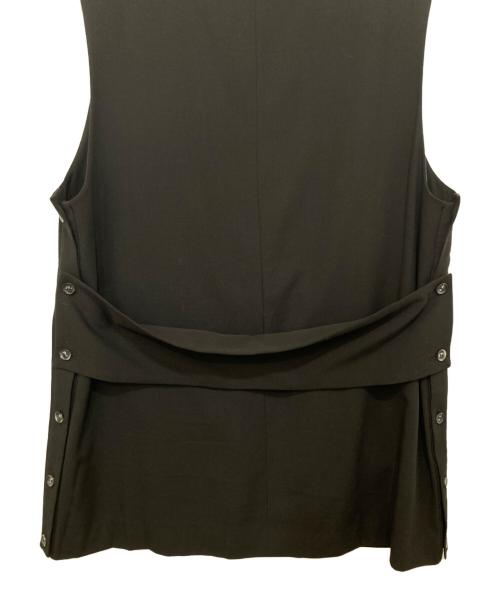 led-tokyo（レッドトーキョー）led-tokyo (レッドトーキョー) ベスト ブラック サイズ:Freeの古着・服飾アイテム