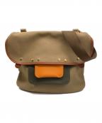 SUN/kakke×bradyサンカッケイ×ブレディ）の古着「AVONショルダーバッグ」｜ブラウン