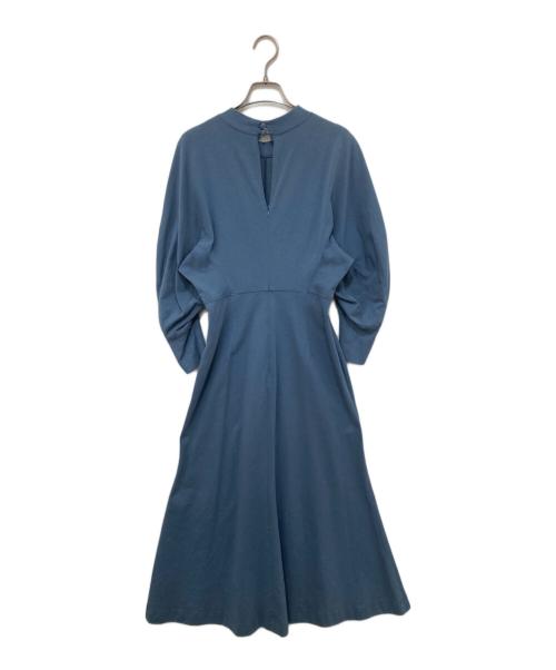 Mame Kurogouchi（マメクロゴウチ）Mame Kurogouchi (マメクロゴウチ) Classic Cotton Dress ブルー サイズ:2の古着・服飾アイテム