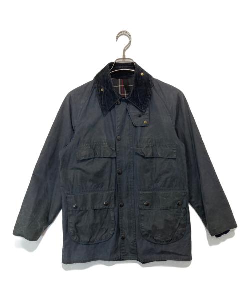 Barbour（バブアー）Barbour (バブアー) 80-90's 4 Pocket BEDALE（ビデイル）オイルドジャケット　3ワラント イングランド製 ネイビー サイズ:記載なしの古着・服飾アイテム
