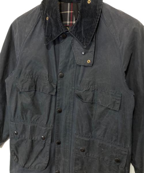 Barbour（バブアー）Barbour (バブアー) 80-90's 4 Pocket BEDALE（ビデイル）オイルドジャケット　3ワラント イングランド製 ネイビー サイズ:記載なしの古着・服飾アイテム