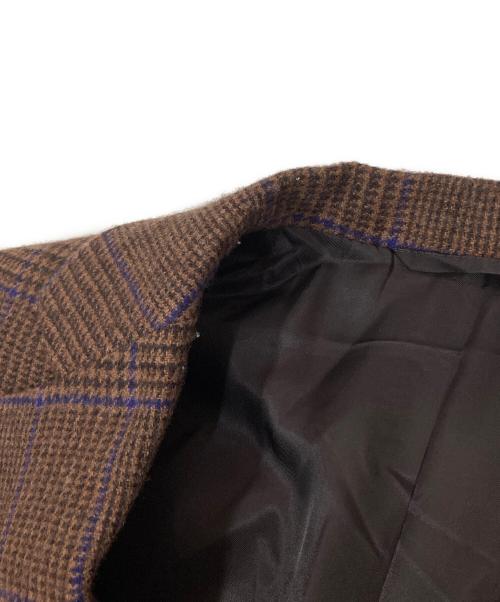TOMORROW LAND（トゥモローランド）TOMORROW LAND (トゥモローランド) MARLING&EVANS ウールツイード シングルブレステッド3Bジャケット 23AW 61-07-35-07108 ブラウン サイズ:46の古着・服飾アイテム