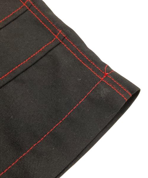 COMME des GARCONS SHIRT（コムデギャルソンシャツ）COMME des GARCONS SHIRT (コムデギャルソンシャツ) contrast stitching pants ブラック サイズ:Sの古着・服飾アイテム