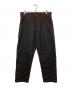 COMME des GARCONS SHIRT（コムデギャルソンシャツ）の古着「contrast stitching pants」｜ブラック