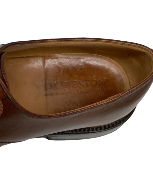 J.M.WESTON（ジェイエムウエストン）J.M.WESTON (ジェイエムウエストン) 598ロジェダービーシューズ ブラウン サイズ:8 1/2Eの古着・服飾アイテム