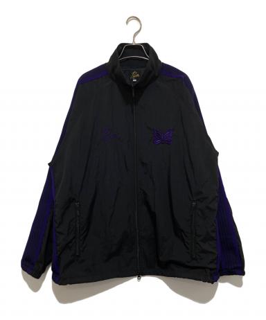 ニードルズ ビームス 美品 ナイロン トラック ジャケット 黒系 中古・古着通販】Needles (ニードルズ) BEAMS (ビームス) Nylon Track